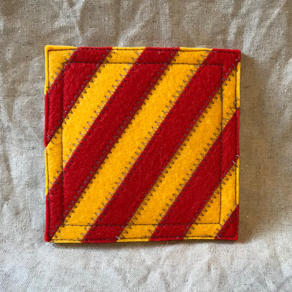 International Maritime Signal Flag Coaster Y