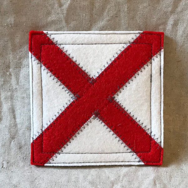 International Maritime Signal Flag Coaster V