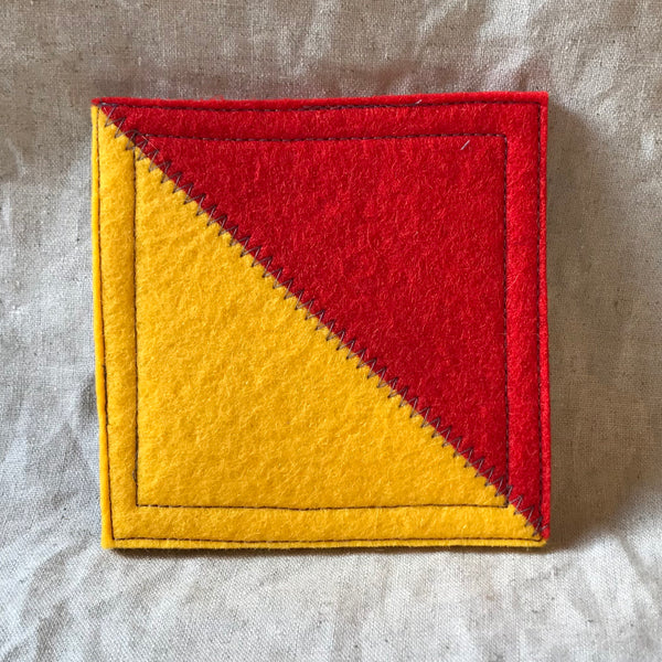 International Maritime Signal Flag Coaster O