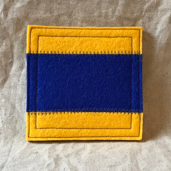 International Maritime Signal Flag Coaster D