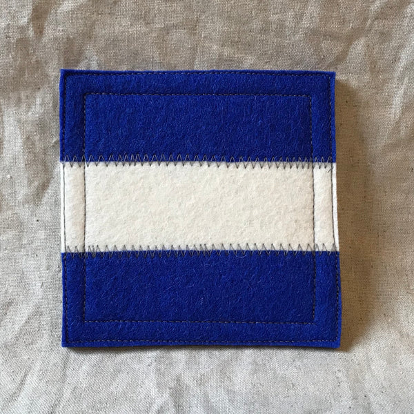 International Maritime Signal Flag Coaster J