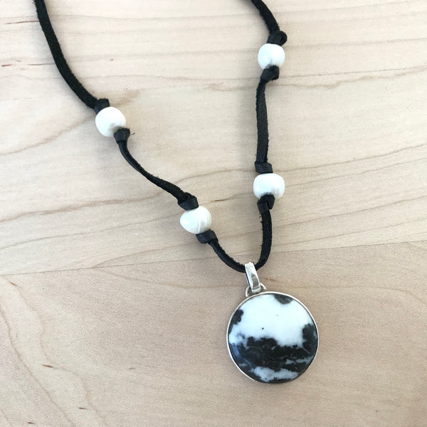Dendritic Agate Pendant