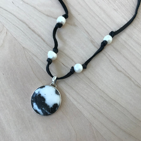 Dendritic Agate Pendant