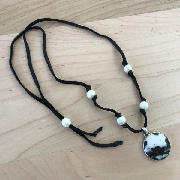 Dendritic Agate Pendant