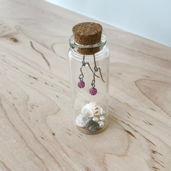 Crystal earrings