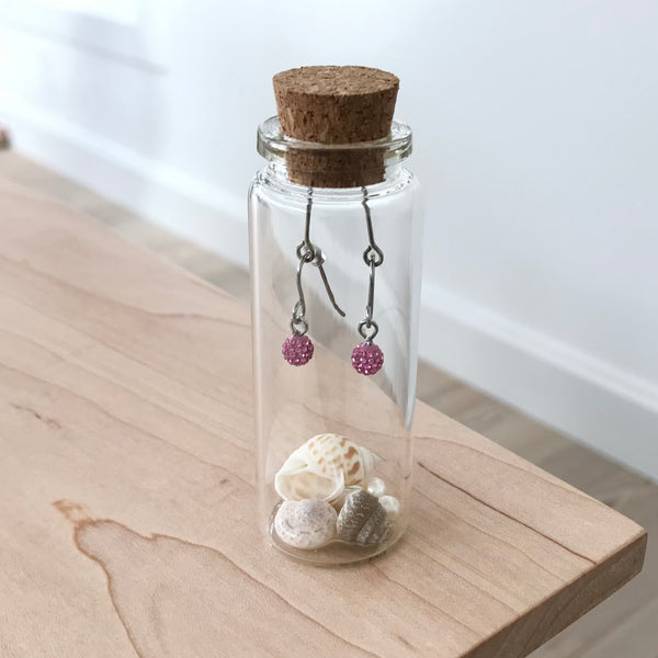 Crystal earrings