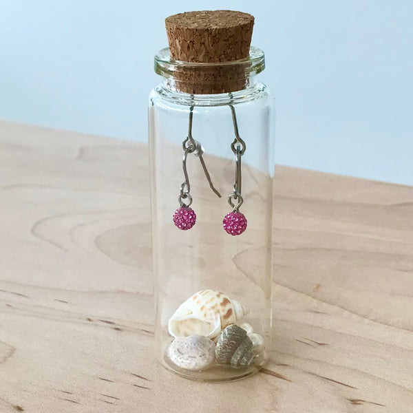 Crystal earrings