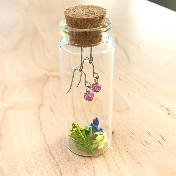 Crystal earrings
