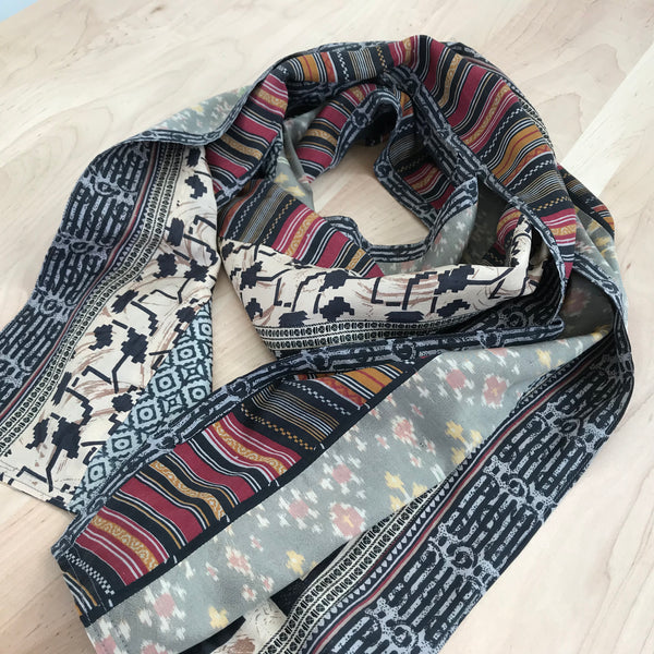 Silk Sari Scarf