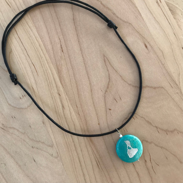 Block Island, RI Stone Pendant