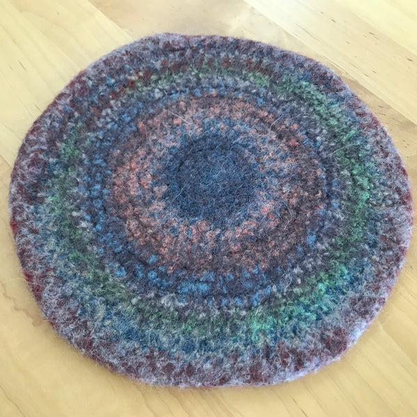 Felted Wool Trivet