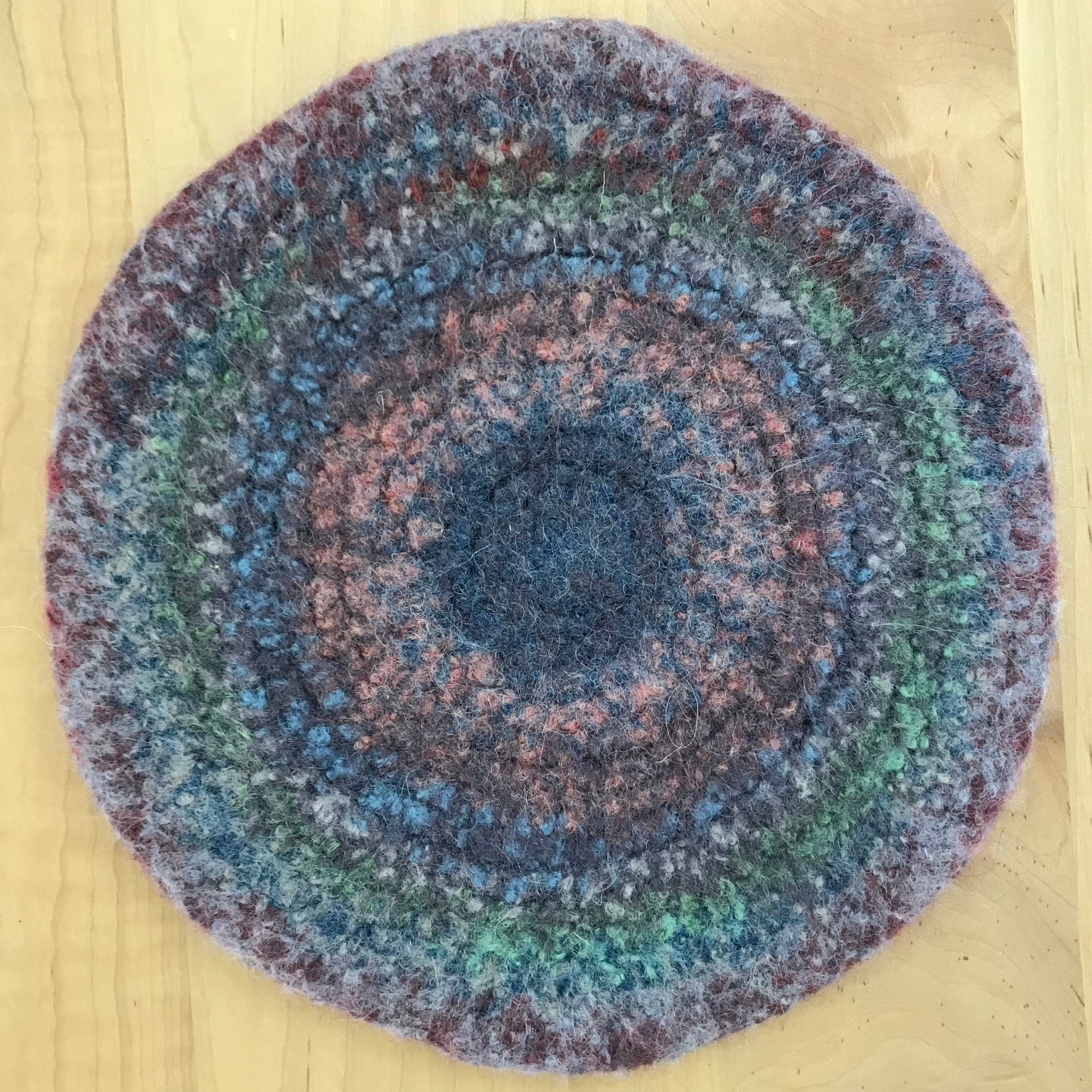 Felted Wool Trivet