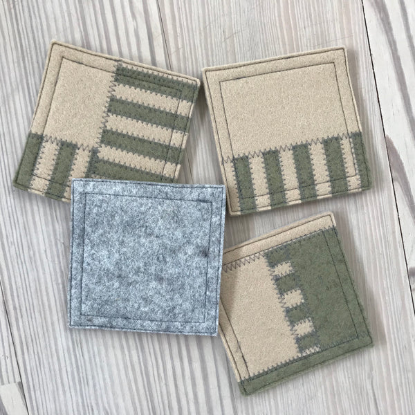 Wool Felt Coasters