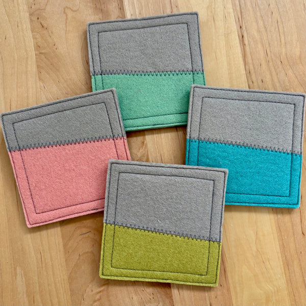 Wool Felt Coasters