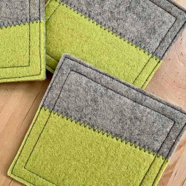 Wool Felt Coasters