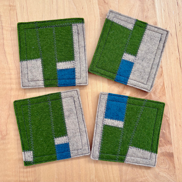 Wool Felt Coasters