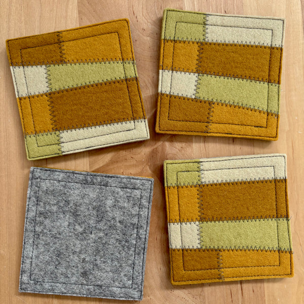 Wool Felt Coasters