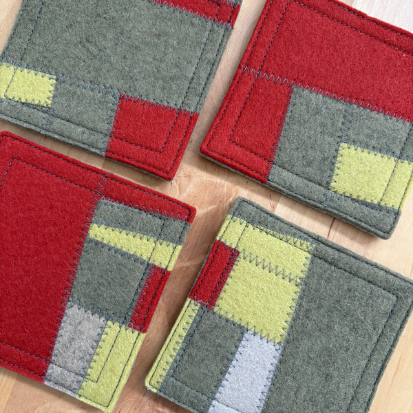 Wool Felt Coasters