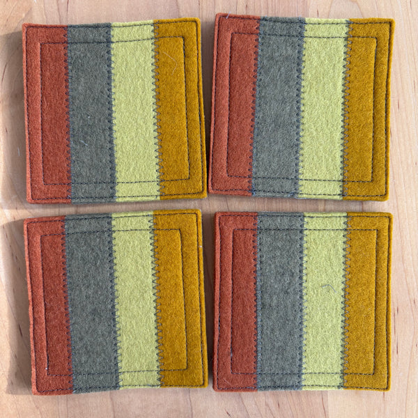 Wool Felt Coasters