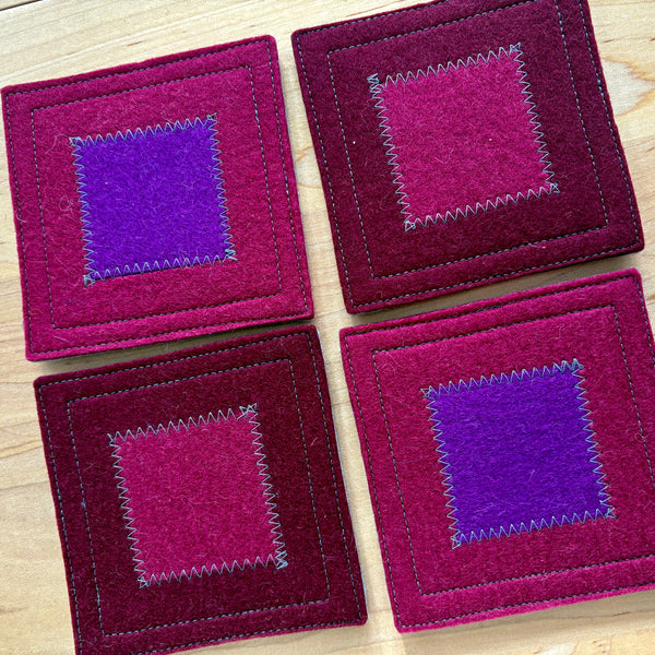 Wool Felt Coasters