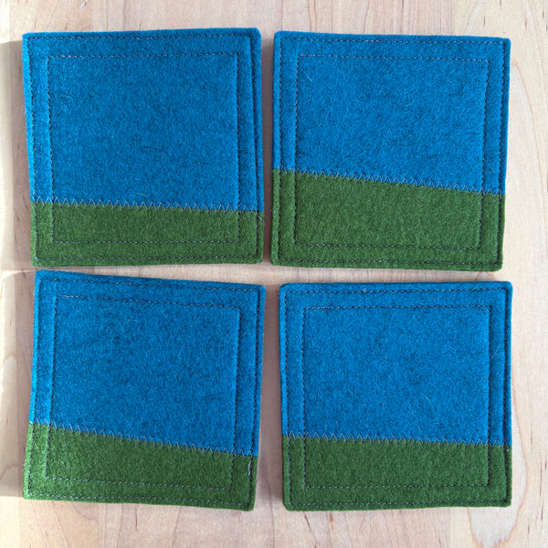 Wool Felt Coasters