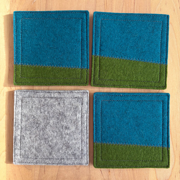 Wool Felt Coasters