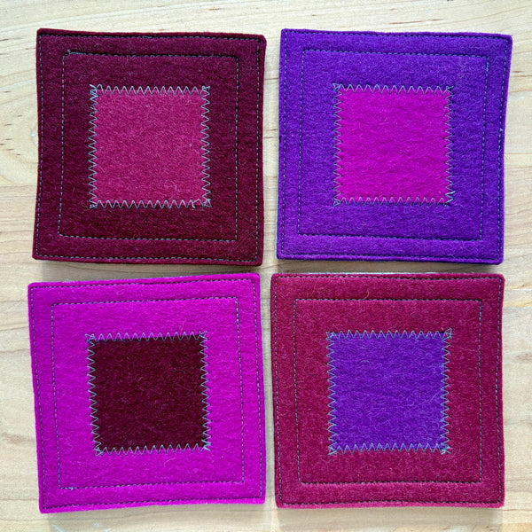Wool Felt Coasters