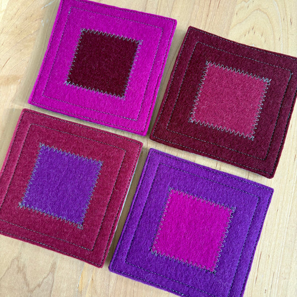 Wool Felt Coasters