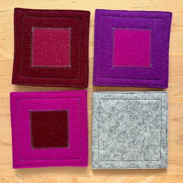 Wool Felt Coasters