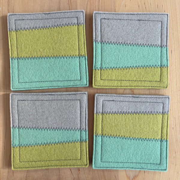 Wool Felt Coasters