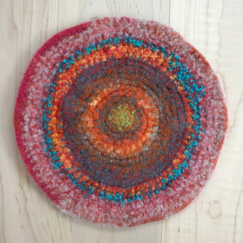 Felted Wool Trivet