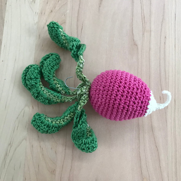 Cotton Crochet Radish