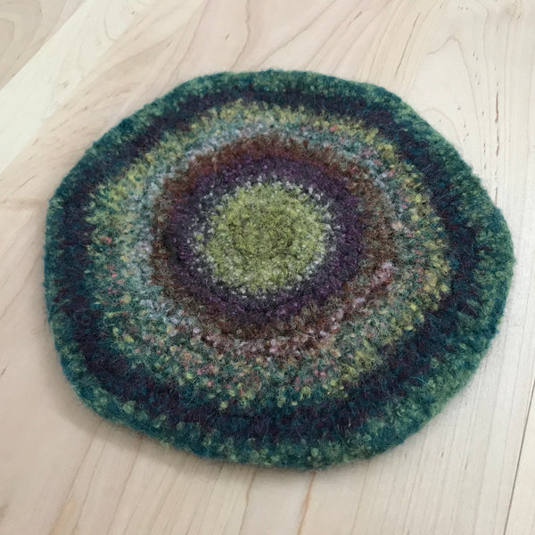 Felted Wool Trivet