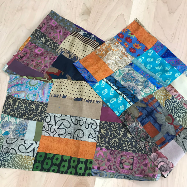 Silk Sari Scarf