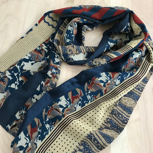 Silk Sari Scarf