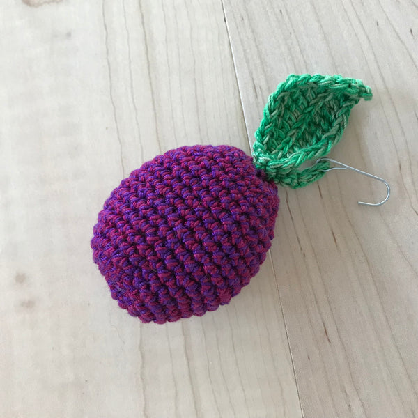 Cotton Crochet Plum