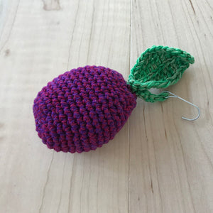 Cotton Crochet Plum